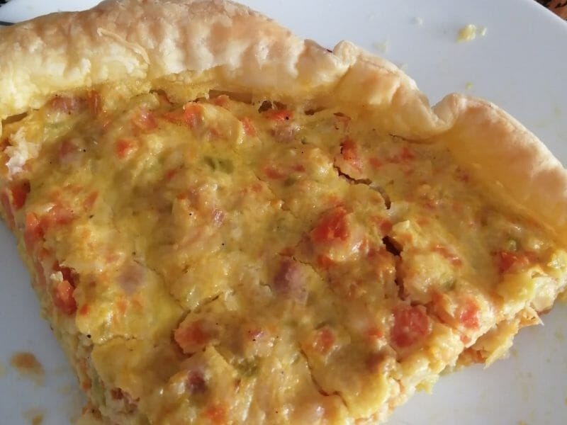 Cliquez pour zoomer ! Tarte courgettes et carottes Thermomix par ceci_31