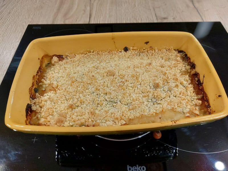 Cliquez pour zoomer ! Crumble poulet, courgettes et parmesan Thermomix par nana_riri