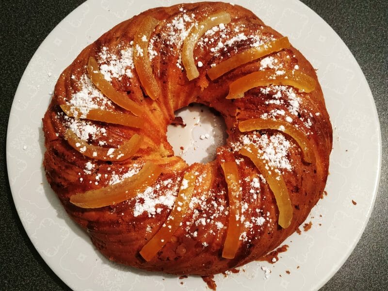 Cliquez pour zoomer ! Cake de Noël Thermomix par Anne L G