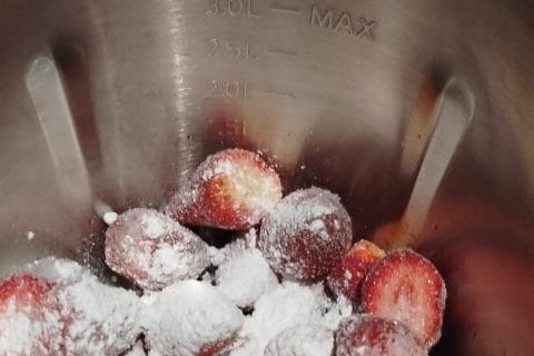 Cliquez pour zoomer ! Sorbet à la fraise Thermomix par doudoutag