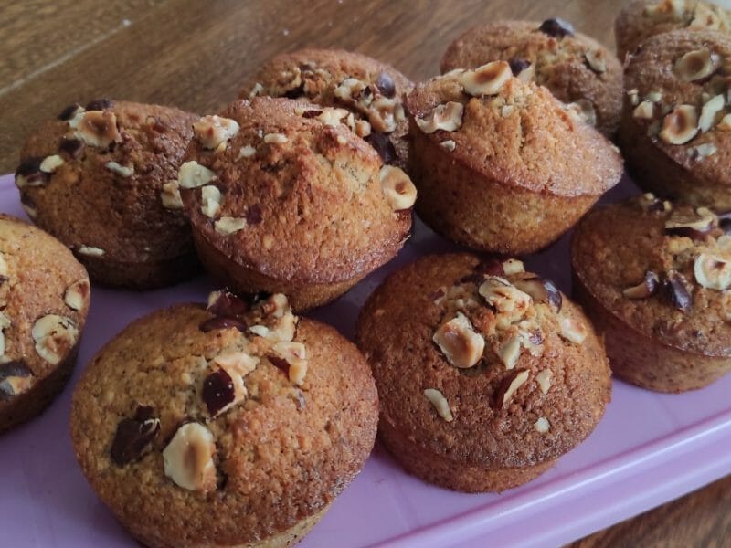 Cliquez pour zoomer ! Muffins aux noisettes Thermomix par doudoutag