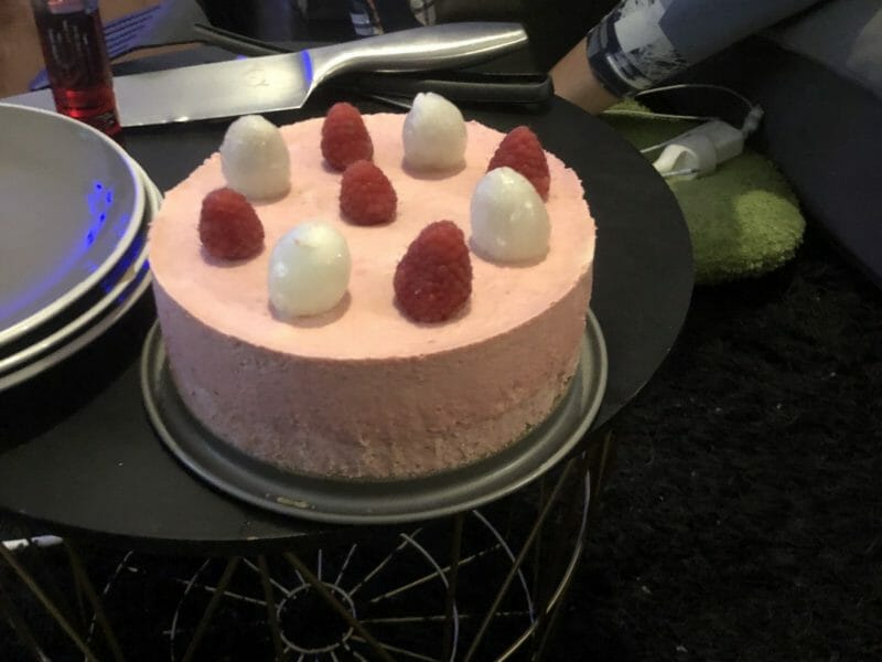 Cliquez pour zoomer ! Bavarois aux framboises Thermomix par emily_49