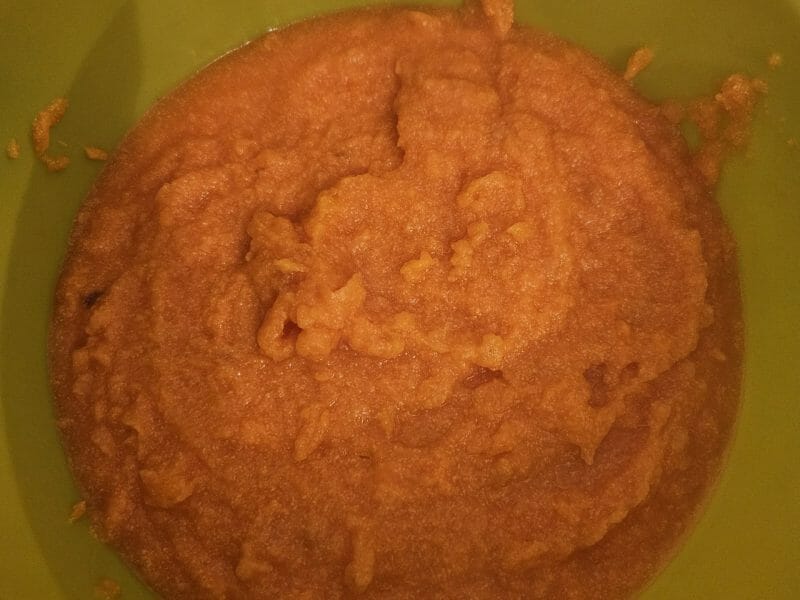 Cliquez pour zoomer ! Purée de pommes de terre et patates douces Thermomix par chloe_462