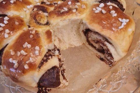 Cliquez pour zoomer ! Brioche aux pralines roses Thermomix par marion_873