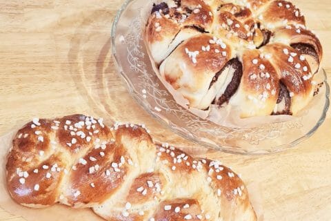 Cliquez pour zoomer ! Brioche aux pralines roses Thermomix par marion_873