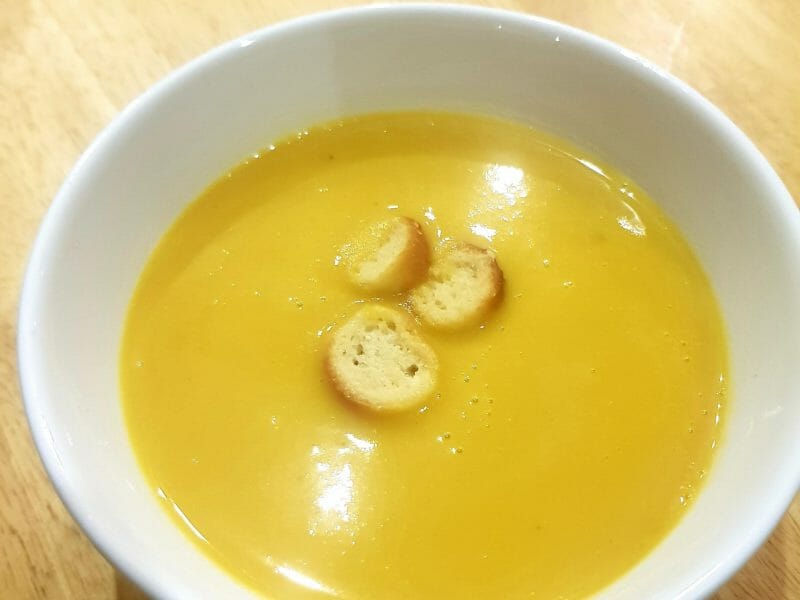 Cliquez pour zoomer ! Velouté de patates douces et carottes Thermomix par marion_873