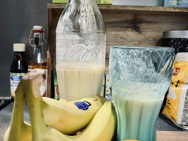 Cliquez pour zoomer ! Milkshake orange banane Thermomix par quentinklarky