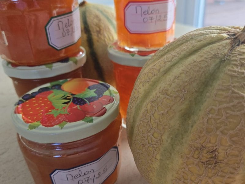 Cliquez pour zoomer ! Confiture de melon Thermomix par csfefinou