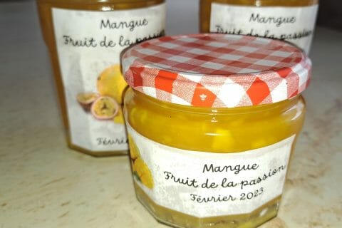 Cliquez pour zoomer ! Confiture de mangues et fruits de la passion Thermomix par csfefinou