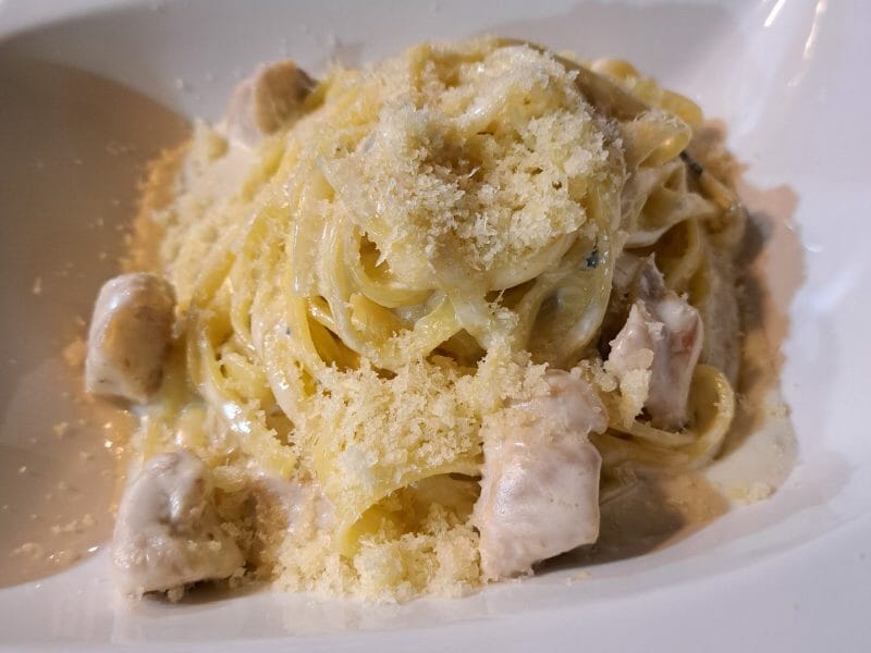 Cliquez pour zoomer ! Macaroni sauce Alfredo Thermomix par csfefinou