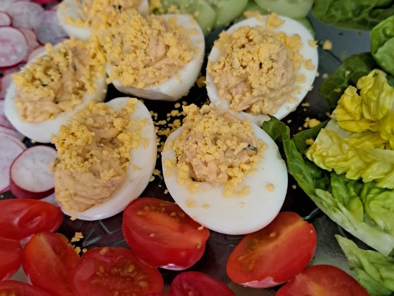 Cliquez pour zoomer ! Oeufs mimosa Thermomix par csfefinou