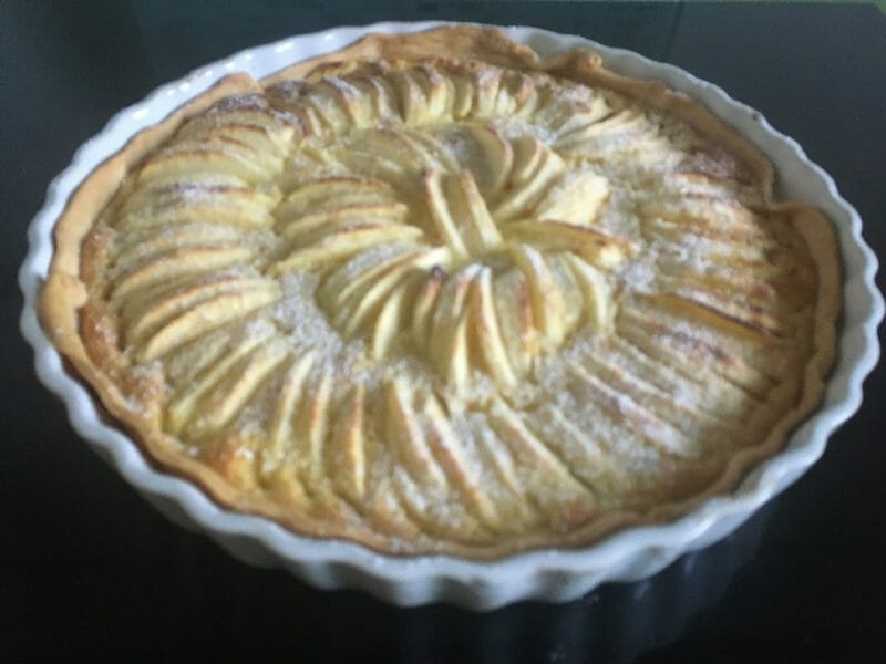 Cliquez pour zoomer ! Tarte normande aux pommes Thermomix par jbdoussot