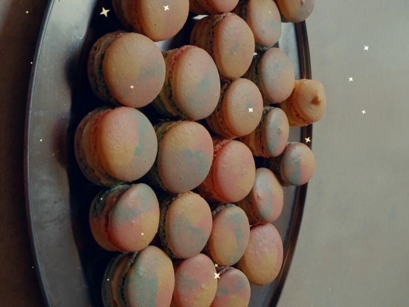 Cliquez pour zoomer ! Ganaches coco et fraise tagada pour macarons Thermomix par elodiesidjy