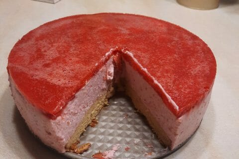 Cliquez pour zoomer ! Bavarois aux fraises Thermomix par elodiesidjy