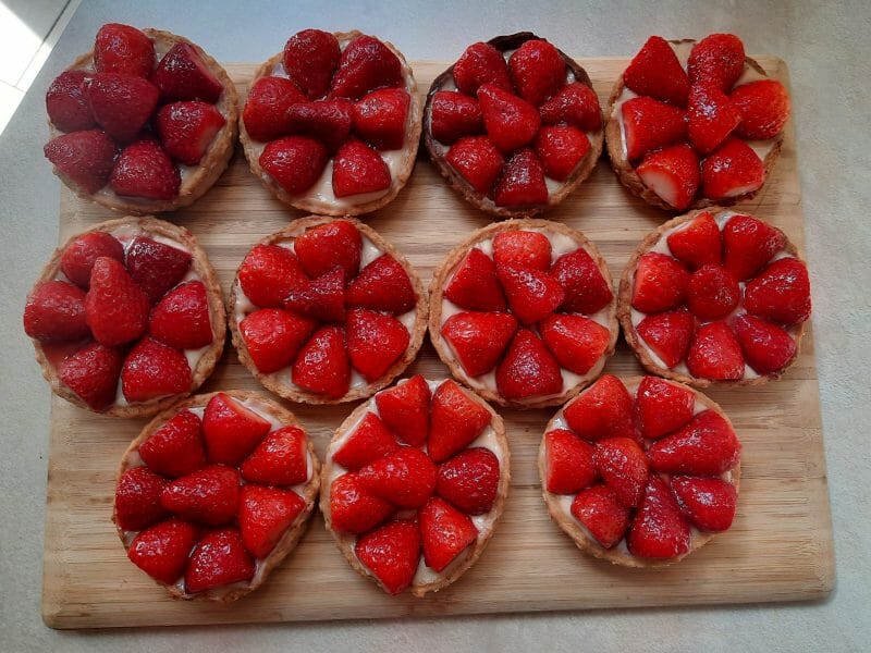 Cliquez pour zoomer ! Tarte aux fraises Thermomix par elodiesidjy