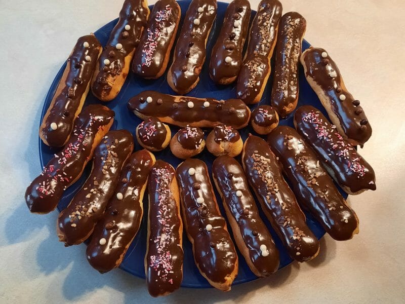 Cliquez pour zoomer ! Éclairs au chocolat Thermomix par elodiesidjy