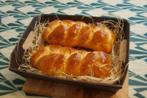 Cliquez pour zoomer ! Brioche tressée à la mie filante Thermomix par pipothame