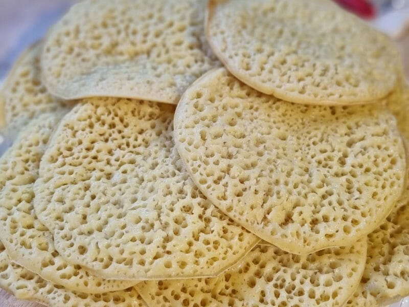 Cliquez pour zoomer ! Baghrir – Crêpes mille trous Thermomix par natachap30