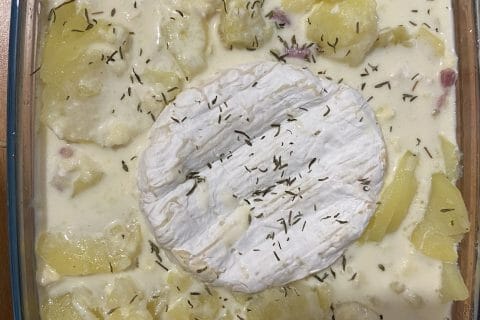 Cliquez pour zoomer ! Gratin de pommes de terre à la normande Thermomix par sassane