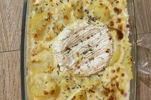 Cliquez pour zoomer ! Gratin de pommes de terre à la normande Thermomix par sassane