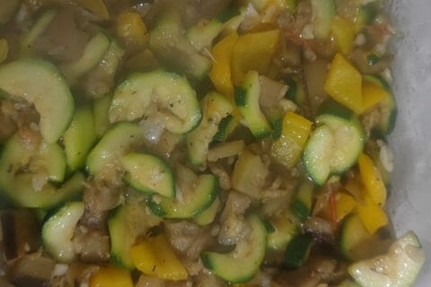 Cliquez pour zoomer ! Crumble aux légumes provençaux Thermomix par elodie-972