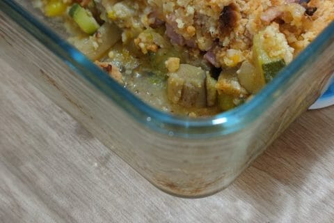 Cliquez pour zoomer ! Crumble aux légumes provençaux Thermomix par elodie-972