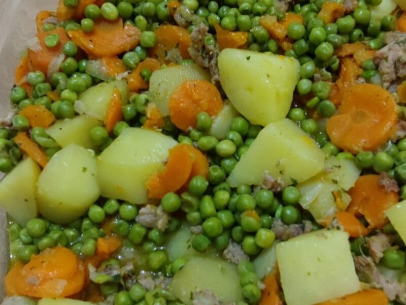 Cliquez pour zoomer ! Jardinière de légumes aux lardons Thermomix par elodie-972