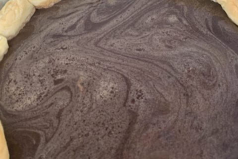 Cliquez pour zoomer ! Flan pâtissier au chocolat Thermomix par emilie_1807