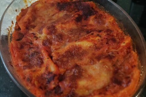 Cliquez pour zoomer ! Gratin de conchiglioni aux trois fromages Thermomix par Agaelle
