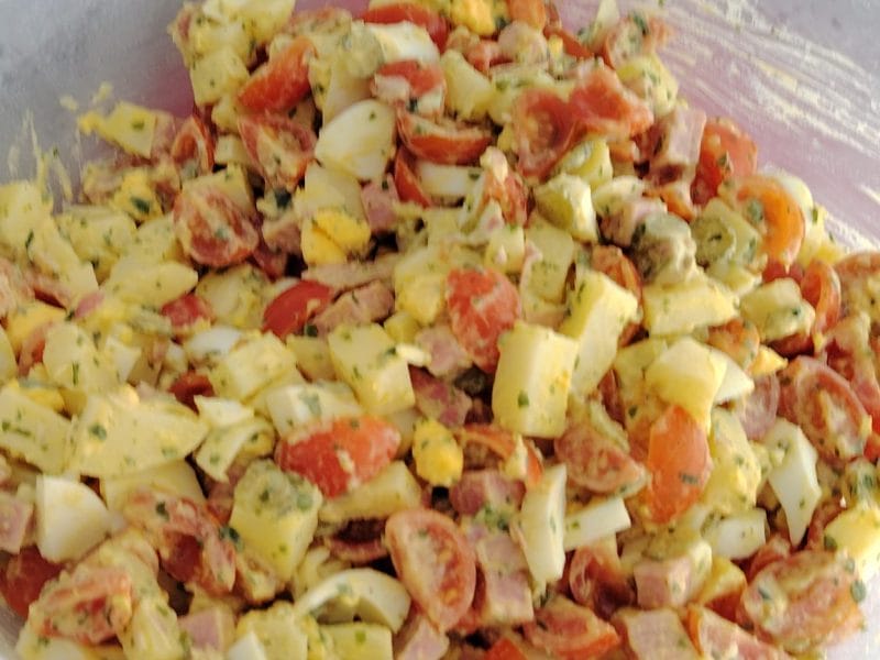 Cliquez pour zoomer ! Salade piémontaise Thermomix par Agaelle