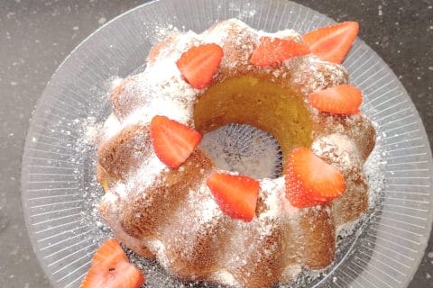 Cliquez pour zoomer ! Gâteau vanillé aux jaunes d’oeufs Thermomix par Agaelle