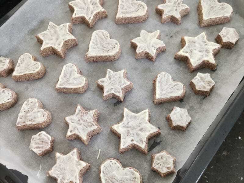 Cliquez pour zoomer ! Zimtstern (étoiles de Noël) Thermomix par Agaelle