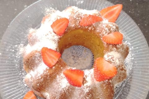 Cliquez pour zoomer ! Gâteau vanillé aux jaunes d’oeufs Thermomix par Agaelle