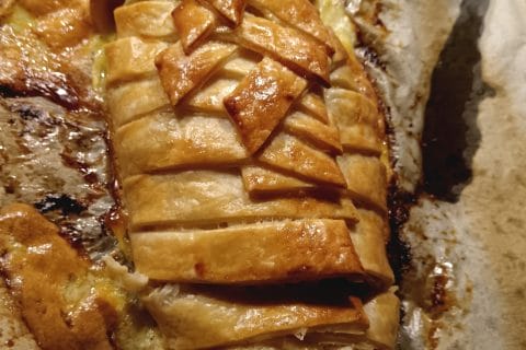 Cliquez pour zoomer ! Feuilleté saumon et poireaux Thermomix par Purpleas