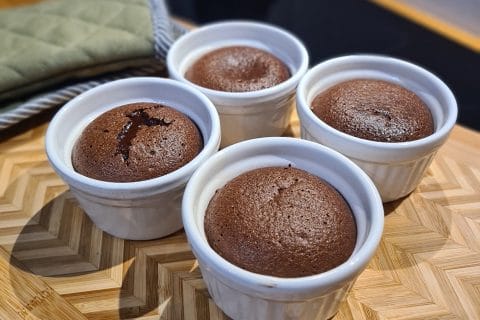 Cliquez pour zoomer ! Ramequins fondants au chocolat Thermomix par virginie_916