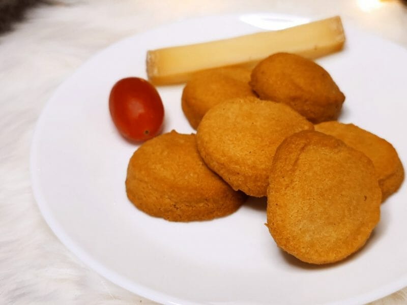 Cliquez pour zoomer ! Sablés au parmesan Thermomix par papitte30