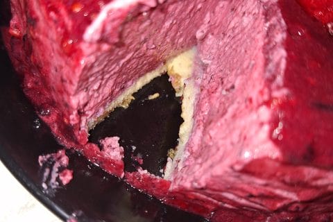 Cliquez pour zoomer ! Bavarois aux framboises Thermomix par jessica_54100