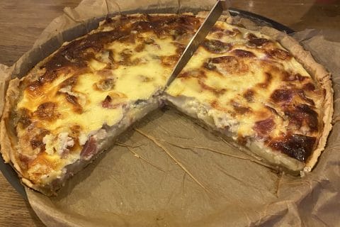 Cliquez pour zoomer ! Tarte gorgonzola et jambon de Parme Thermomix par patipata