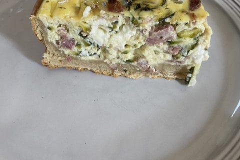 Cliquez pour zoomer ! Gâteau poireaux, lardons et fromage Thermomix par patipata