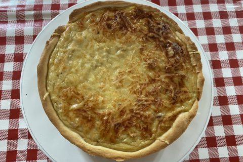 Cliquez pour zoomer ! Zwiebelkuchen – gâteau aux oignons Thermomix par patipata