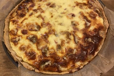 Cliquez pour zoomer ! Tarte gorgonzola et jambon de Parme Thermomix par patipata