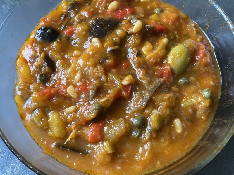 Cliquez pour zoomer ! Caponata sicilienne Thermomix par patipata