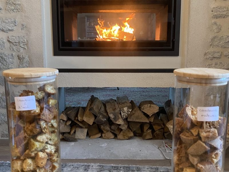 Cliquez pour zoomer ! Croutons à l’ail Thermomix par patipata