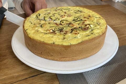 Cliquez pour zoomer ! Gâteau poireaux, lardons et fromage Thermomix par patipata
