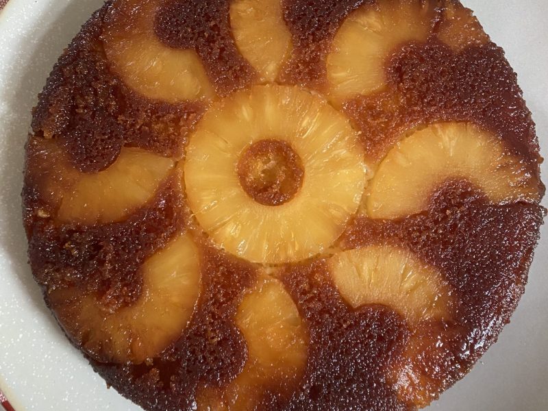 Cliquez pour zoomer ! Gâteau renversé à l’ananas Thermomix par patipata