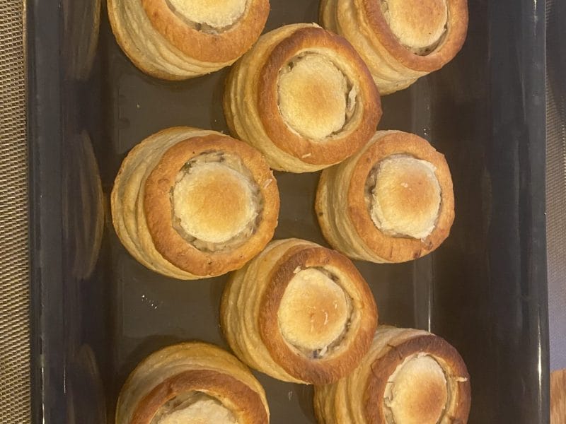 Cliquez pour zoomer ! Vols au vent dinde et champignons Thermomix par patipata