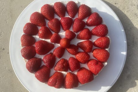 Cliquez pour zoomer ! Tarte aux fraises sans cuisson Thermomix par patipata