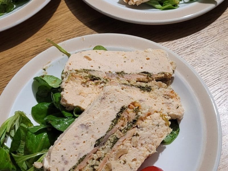 Cliquez pour zoomer ! Terrine de saumon frais et fumé Thermomix par Nathentouraine