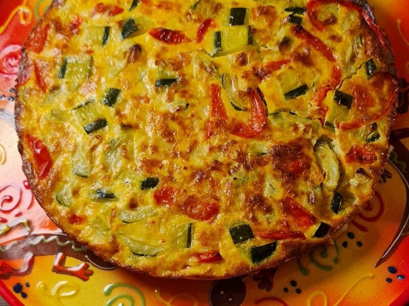 Cliquez pour zoomer ! Tortilla de courgettes Thermomix par Les gars