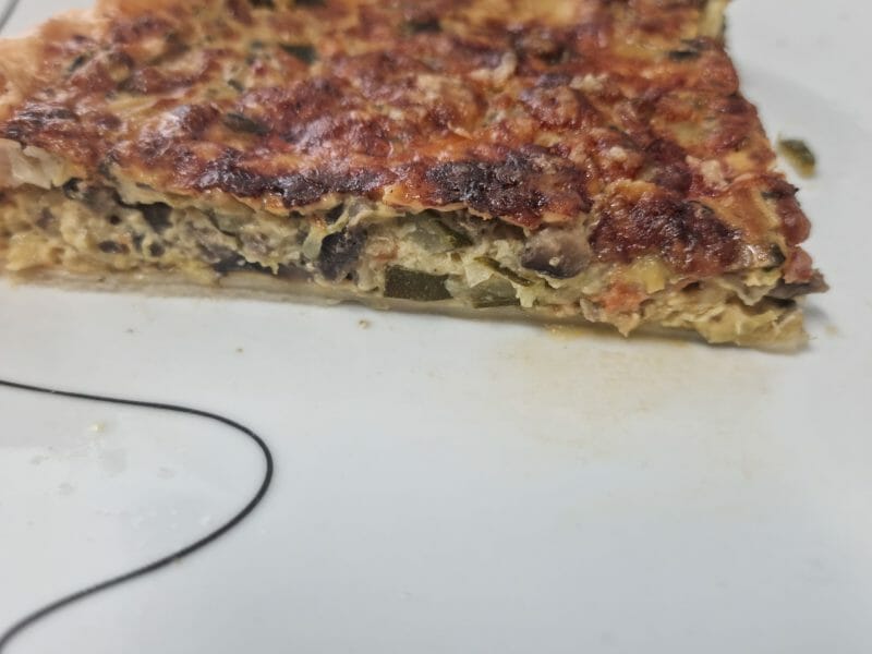 Cliquez pour zoomer ! Tarte salée aux légumes d’été Thermomix par catarina93